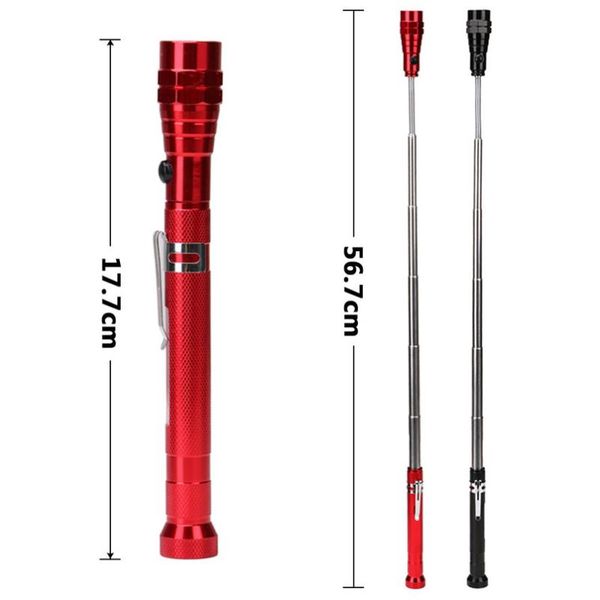 bike lights metal extendable telescoping magnetic pickup tool w/flex-head 3xled red black
bike lights metal extendable telescoping magnetic pickup tool w/flex-head 3xled red black