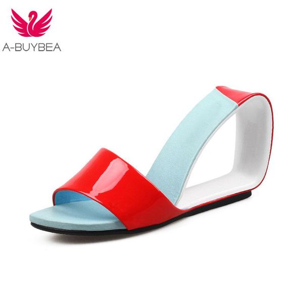 summer slippers women fashion designer sandals fretwork wedge heel women's high 5 colors, Black
summer slippers women fashion designer sandals fretwork wedge heel women's high 5 colors, Black