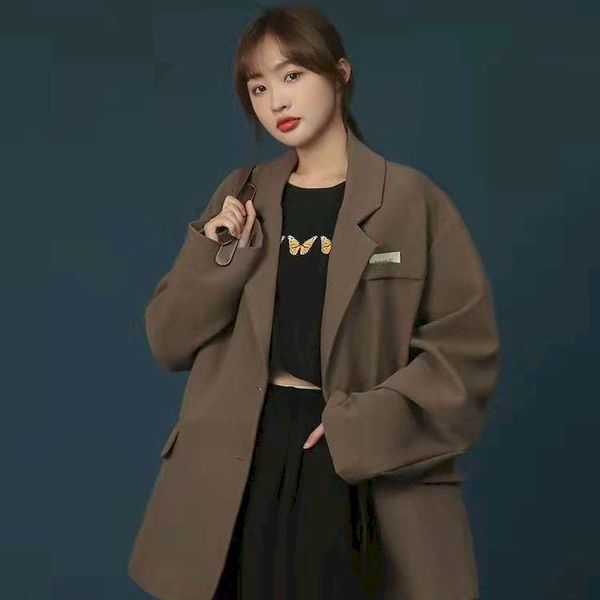 women's suits & blazers small suit jacket female spring and autumn 2021 fake two-piece design sense of fried street high casual goth, White;black
women's suits & blazers small suit jacket female spring and autumn 2021 fake two-piece design sense of fried street high casual goth, White;black