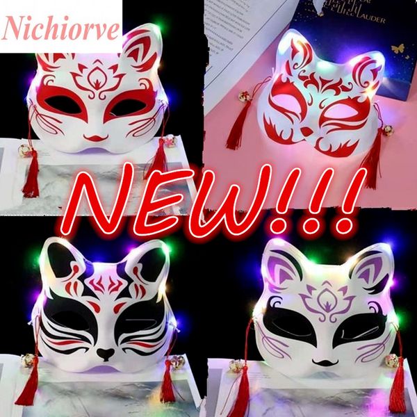new luminous fox cat mask antique painted masquerade halloween half face halloween toys xc2996
new luminous fox cat mask antique painted masquerade halloween half face halloween toys xc2996