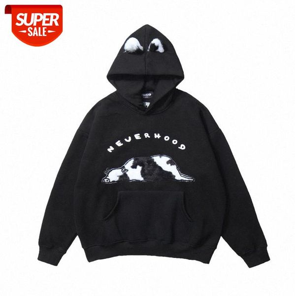 autumn and winter three-dimensional patch pocket pattern casual youth hedging black hooded collarless european american sweater men #8b7u
autumn and winter three-dimensional patch pocket pattern casual youth hedging black hooded collarless european american sweater men #8b7u