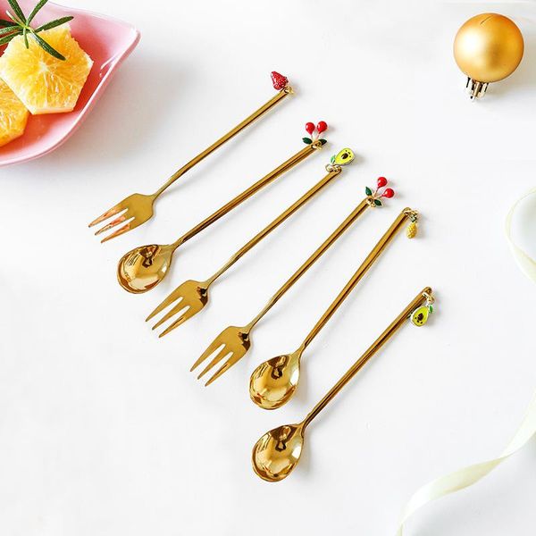fork forks and spoon set gold bento accessories multicolor metal steel creativity
fork forks and spoon set gold bento accessories multicolor metal steel creativity