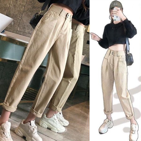 women's pants & capris women autumn winter casual fashion high waist harem female loose thick warm ladies solid button trousers c47, Black;white
women's pants & capris women autumn winter casual fashion high waist harem female loose thick warm ladies solid button trousers c47, Black;white