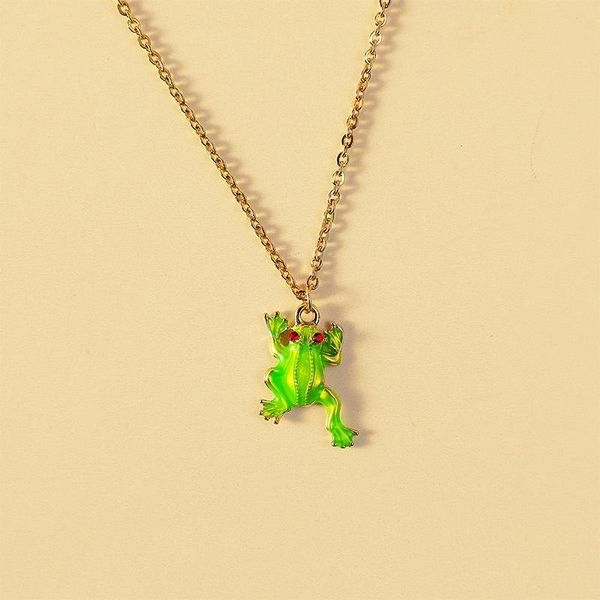 chokers cute frog pendant trendy cartoon animal dripping oil clavicle chain silver necklace women, Golden;silver
chokers cute frog pendant trendy cartoon animal dripping oil clavicle chain silver necklace women, Golden;silver