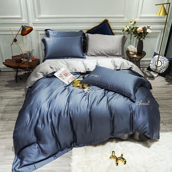 duvet cover set simple solid color double-sided lenzing tencel 4pcs summer cool ice silky nude sleeping home textile bedding sets
duvet cover set simple solid color double-sided lenzing tencel 4pcs summer cool ice silky nude sleeping home textile bedding sets