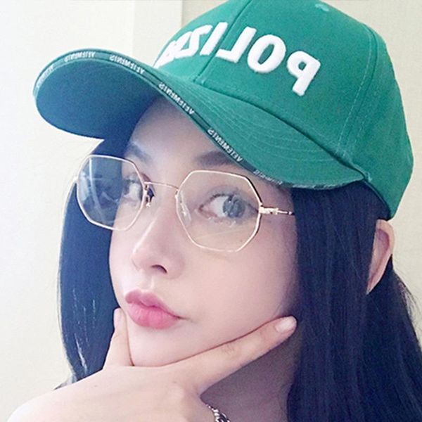fashion sunglasses frames irregular polygon glasses frame woman metal spectacle pattern plane mirror eyewear, Black
fashion sunglasses frames irregular polygon glasses frame woman metal spectacle pattern plane mirror eyewear, Black