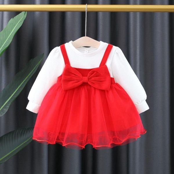 girl's dresses 2021 early autumn kids dress baby girls clothes bowtie one-piece belt cotton o-ring fashion, Red;yellow
girl's dresses 2021 early autumn kids dress baby girls clothes bowtie one-piece belt cotton o-ring fashion, Red;yellow
