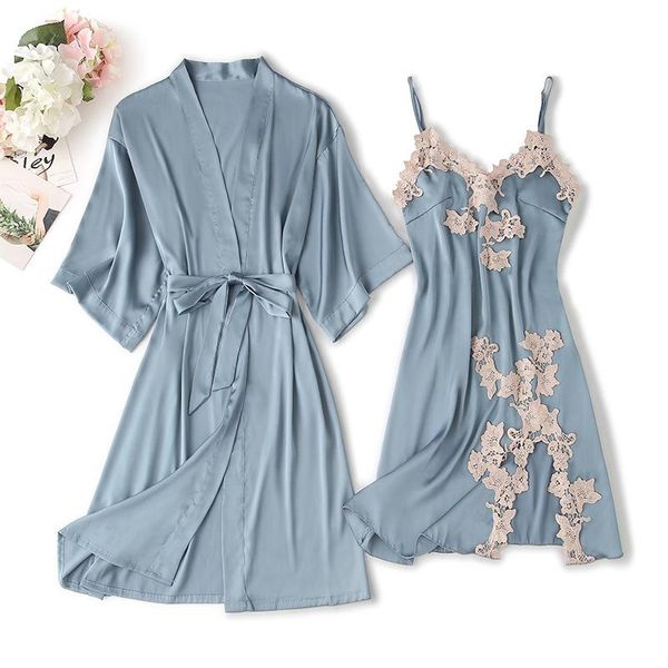 applique wedding lady robe suit loose satin bride bridesmaid kimono bathrobe gown mini sleepwear rayon intimate lingerie women's, Black;red
applique wedding lady robe suit loose satin bride bridesmaid kimono bathrobe gown mini sleepwear rayon intimate lingerie women's, Black;red