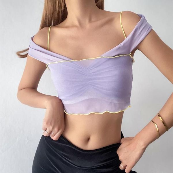 women's tanks & camis ladies sling short suit solid color plus net yarn 2021 summer casual high street personality fashion temperament, White
women's tanks & camis ladies sling short suit solid color plus net yarn 2021 summer casual high street personality fashion temperament, White