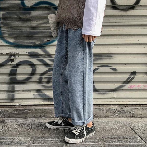 straight jeans men's fashion washed retro casual blue pants streetwear wild loose hip hop denim trousers mens -5xl
straight jeans men's fashion washed retro casual blue pants streetwear wild loose hip hop denim trousers mens -5xl