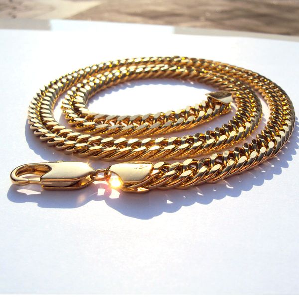 model thick chunky 10mm l miami link chain heavy 18 k solid yellow gold necklace men 24", Silver
model thick chunky 10mm l miami link chain heavy 18 k solid yellow gold necklace men 24", Silver