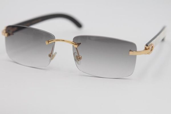 sunglasses style 8200757 glasses genuine natural black and white vertical stripes buffalo horn rimless 8200758 unisex, White;black
sunglasses style 8200757 glasses genuine natural black and white vertical stripes buffalo horn rimless 8200758 unisex, White;black