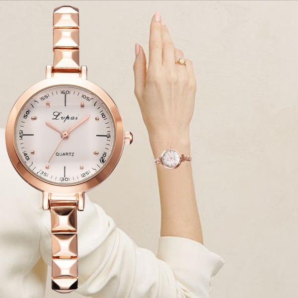wristwatches lvpai fashion ladies women luxury gold precision scale polyhedron chain strap alloy quartz wrist watch dress clock, Slivery;brown
wristwatches lvpai fashion ladies women luxury gold precision scale polyhedron chain strap alloy quartz wrist watch dress clock, Slivery;brown