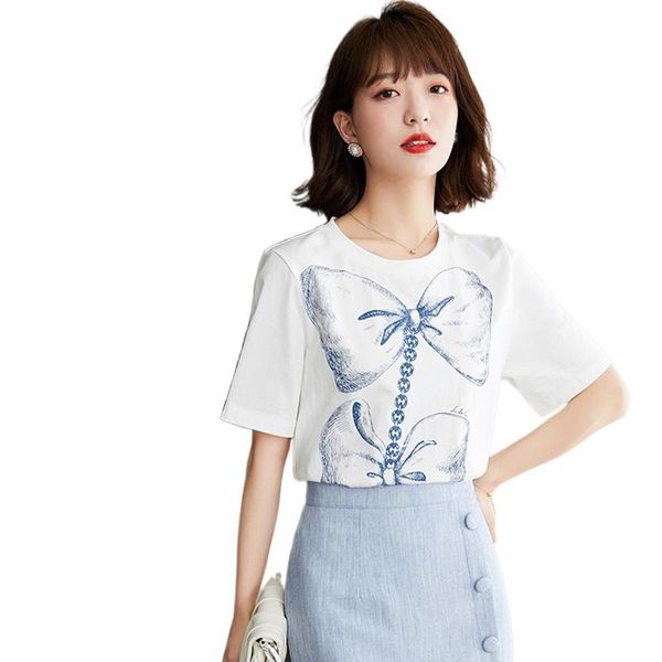 women's t-shirt tfetters woman tshirts white 2021 summer short sleeve round neck women korean printed fashion loose
women's t-shirt tfetters woman tshirts white 2021 summer short sleeve round neck women korean printed fashion loose
