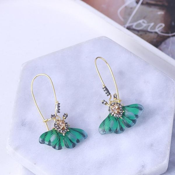 dangle & chandelier natural resin women drop earrings fashion gold metal rhinestone ornament green butterfly girlbirthday gift jewelry, Silver
dangle & chandelier natural resin women drop earrings fashion gold metal rhinestone ornament green butterfly girlbirthday gift jewelry, Silver