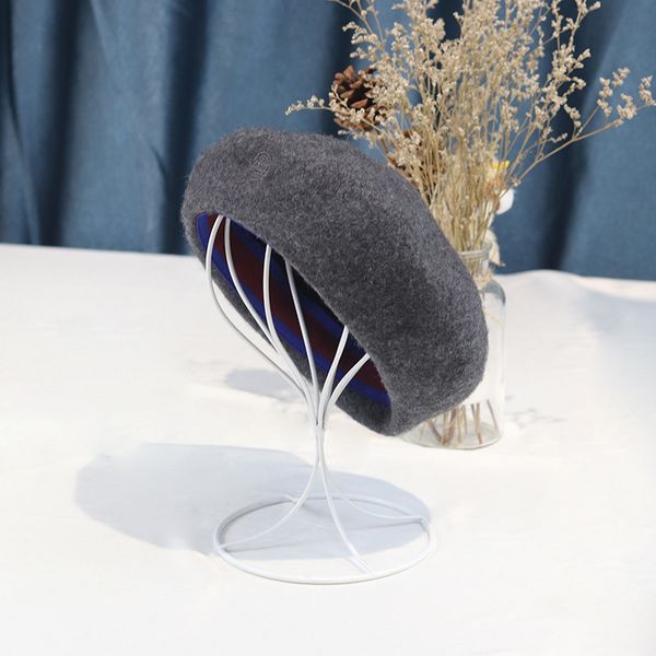 2021 spring winter new style wool high-quality beret light luxury celebrity noble octagonal hat painters hat womens beretg, Blue;gray
2021 spring winter new style wool high-quality beret light luxury celebrity noble octagonal hat painters hat womens beretg, Blue;gray