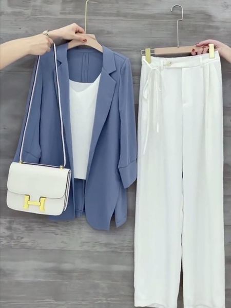 women's suits & blazers thin draping casual dignified sense of design niche coat chiffon small suit spring and summer white top, White;black
women's suits & blazers thin draping casual dignified sense of design niche coat chiffon small suit spring and summer white top, White;black