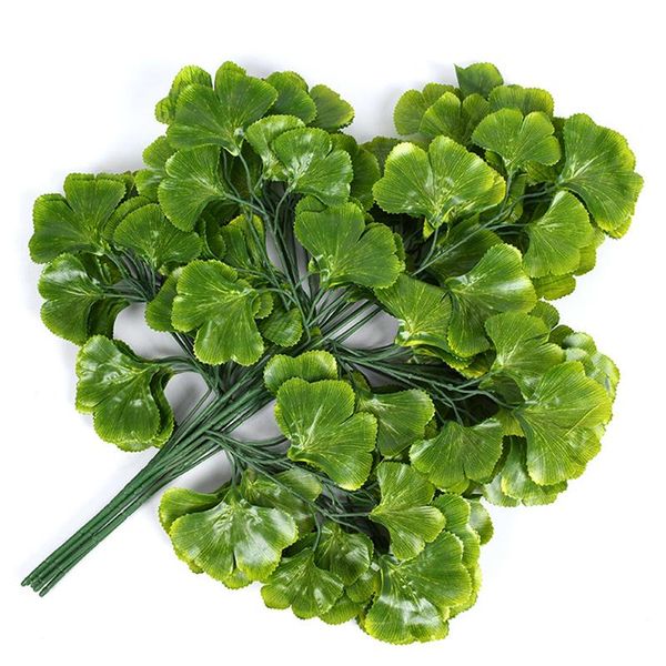 piece green artificial leaves simulation ginkgo biloba branches fake plants for wedding shooting prop home garden decoration decorative flow
piece green artificial leaves simulation ginkgo biloba branches fake plants for wedding shooting prop home garden decoration decorative flow
