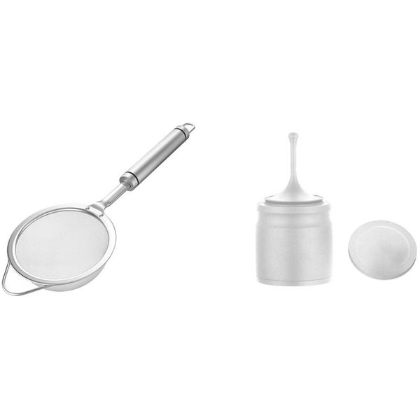 manual coffee grinders 1 pcs 4 inch stainless steel fine mesh strainer & set aluminum dosing ring 58mm espresso barista powder picker
manual coffee grinders 1 pcs 4 inch stainless steel fine mesh strainer & set aluminum dosing ring 58mm espresso barista powder picker