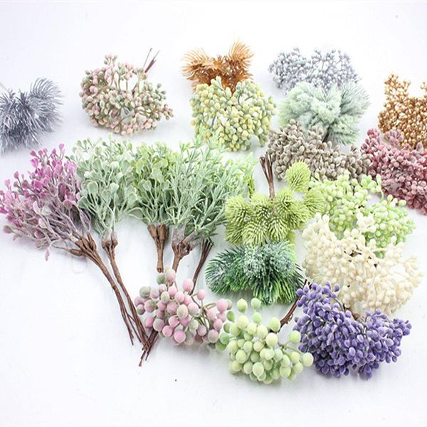 decorative flowers & wreaths 6pcs artificial fake flower grass wedding christmas decoration wreath handmade accessories plants
decorative flowers & wreaths 6pcs artificial fake flower grass wedding christmas decoration wreath handmade accessories plants
