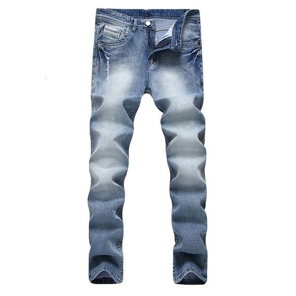 men casual jeans denim pants distressed bleached straight vintage tassel fashionable regular trousers, Blue
men casual jeans denim pants distressed bleached straight vintage tassel fashionable regular trousers, Blue