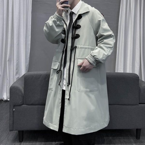 men's trench coats autumn men hooded jackets harajuku windbreaker pocket overcoat male casual outwear hip hop streetwear, Tan;black
men's trench coats autumn men hooded jackets harajuku windbreaker pocket overcoat male casual outwear hip hop streetwear, Tan;black