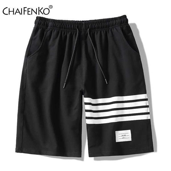 men summer cotton sport shorts casual breathable running boardshorts fashion stripe fitness bodybuilding 210714, White;black
men summer cotton sport shorts casual breathable running boardshorts fashion stripe fitness bodybuilding 210714, White;black