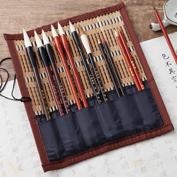 pencil bags calligraphy brush curtain chinese style painting portable simple bamboo felt writing case
pencil bags calligraphy brush curtain chinese style painting portable simple bamboo felt writing case