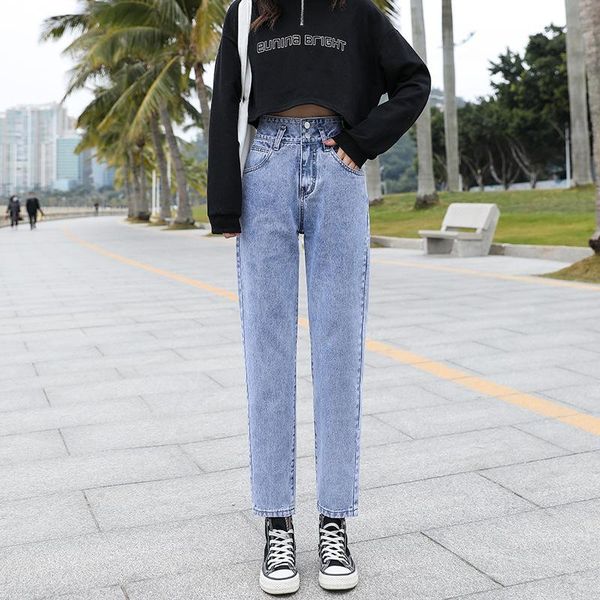 women's jeans 2021 high waist fashion plus size s-5xl for girls basis classic mom boyfriend cropped straight pants, Blue
women's jeans 2021 high waist fashion plus size s-5xl for girls basis classic mom boyfriend cropped straight pants, Blue