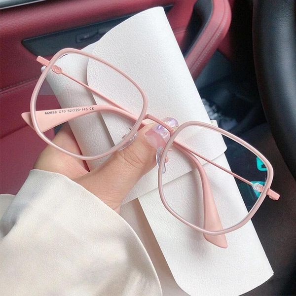 fashion sunglasses frames cute female pink frame glasses women alloy square anti-blue eyeglasses optical computer spectacles traveling, Black
fashion sunglasses frames cute female pink frame glasses women alloy square anti-blue eyeglasses optical computer spectacles traveling, Black