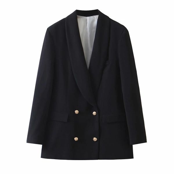vintage women black blazer jackets fashion ladies elegant notched collar jacket suits casual female chic blazers girls 210430, White;black
vintage women black blazer jackets fashion ladies elegant notched collar jacket suits casual female chic blazers girls 210430, White;black