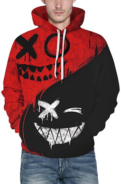 men's novelty hoodie long sleeves 3d funny graphic print sweatshirt pullover q2dg#, Black
men's novelty hoodie long sleeves 3d funny graphic print sweatshirt pullover q2dg#, Black