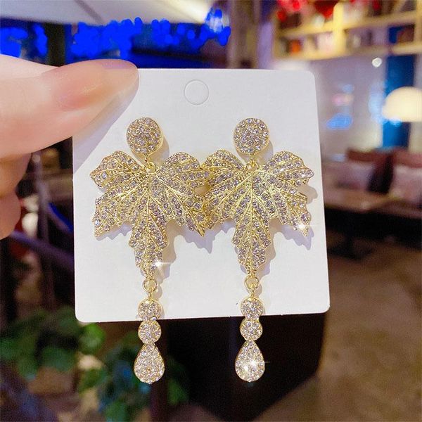 stud european and american diamond-studded earrings retro personality long style elegant, Golden;silver
stud european and american diamond-studded earrings retro personality long style elegant, Golden;silver
