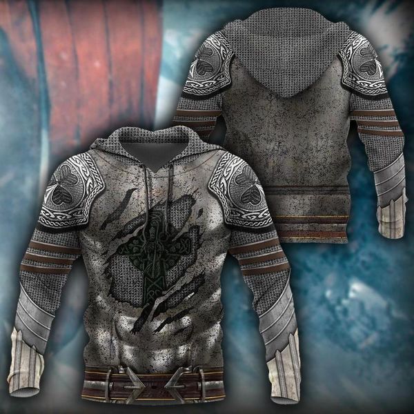 men's hoodies & sweatshirts irish armor knight warrior chainmail hoodie 3d all over printed jacket men/women fashion tracksuit casual s, Black
men's hoodies & sweatshirts irish armor knight warrior chainmail hoodie 3d all over printed jacket men/women fashion tracksuit casual s, Black