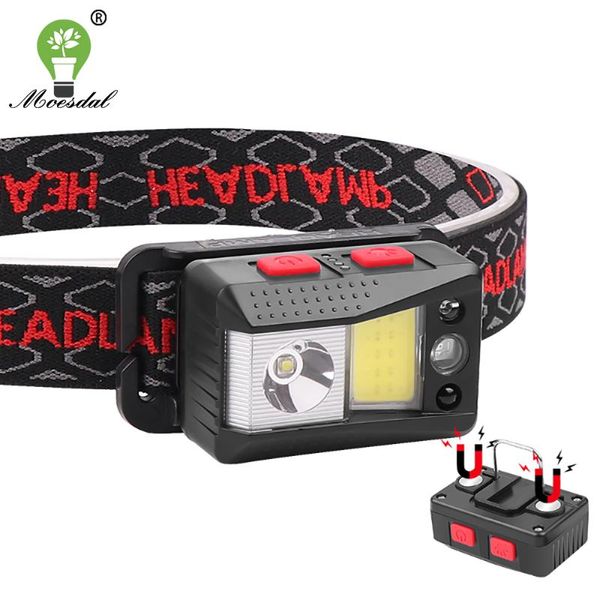 rechargeable led headlamp super bright xpg+cob strong light sensor headlight running with magnet hook headlamps
rechargeable led headlamp super bright xpg+cob strong light sensor headlight running with magnet hook headlamps