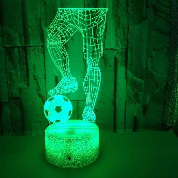 night lights 3d led illusion lamp colorful touch remote control nightlight playing football creative table campus gift light
night lights 3d led illusion lamp colorful touch remote control nightlight playing football creative table campus gift light