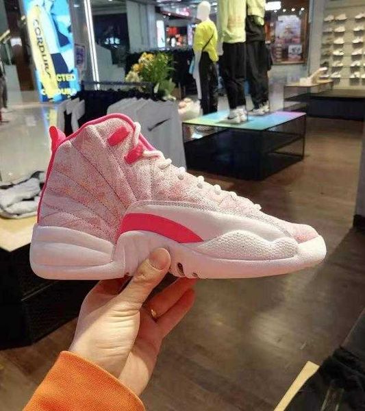 women 12 retros gs arctic pink basketball shoes 12s jumpman sneakers sports 510815 101
women 12 retros gs arctic pink basketball shoes 12s jumpman sneakers sports 510815 101