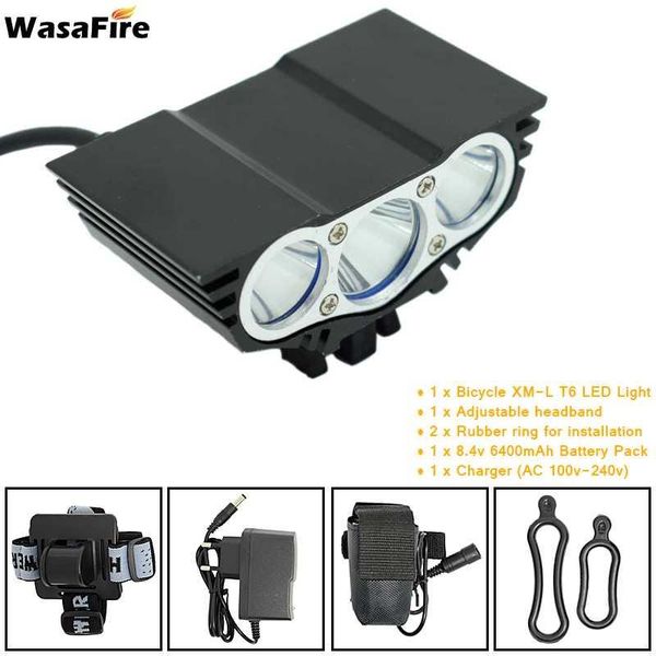 luz bicicleta 7000lumens bicycle light 3* xml-t6 led bike headlight +18650 battery front cycling accessories lights
luz bicicleta 7000lumens bicycle light 3* xml-t6 led bike headlight +18650 battery front cycling accessories lights