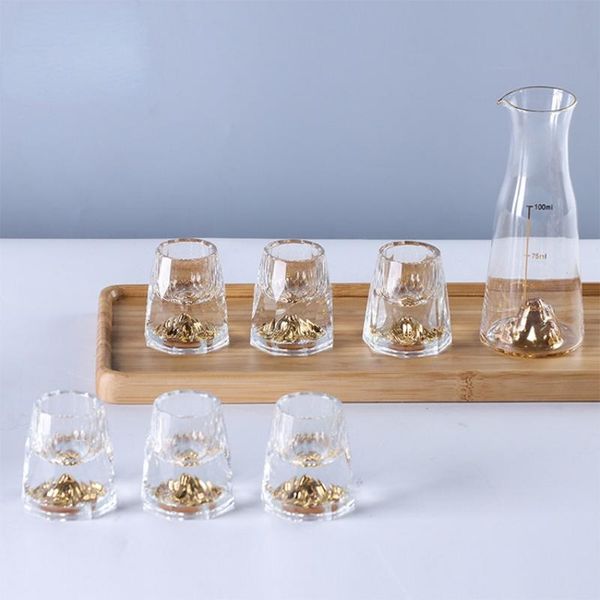 wine glasses diamond golden mountain 12-200ml s glass vodka sake shochu cup decanter holiday gift hip flask exquisite drinkware
wine glasses diamond golden mountain 12-200ml s glass vodka sake shochu cup decanter holiday gift hip flask exquisite drinkware