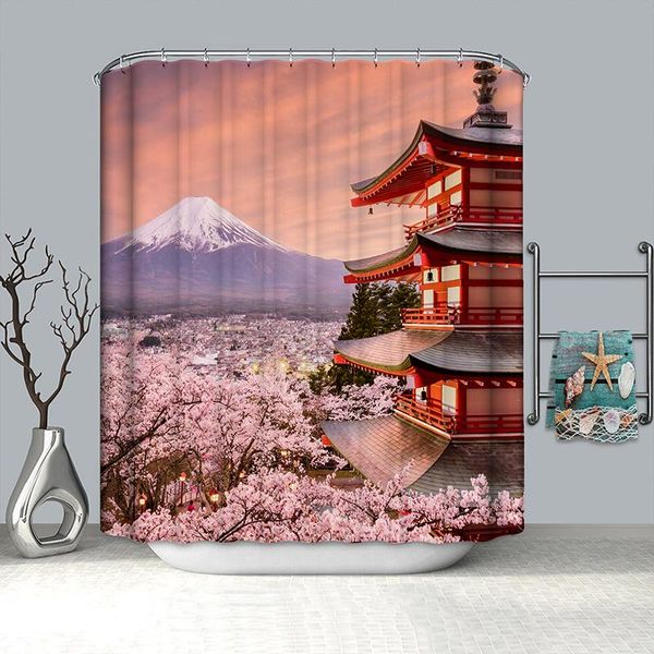 japan mount fuji shower curtain pink cherry blossoms bathroom wc decoration curtains
japan mount fuji shower curtain pink cherry blossoms bathroom wc decoration curtains