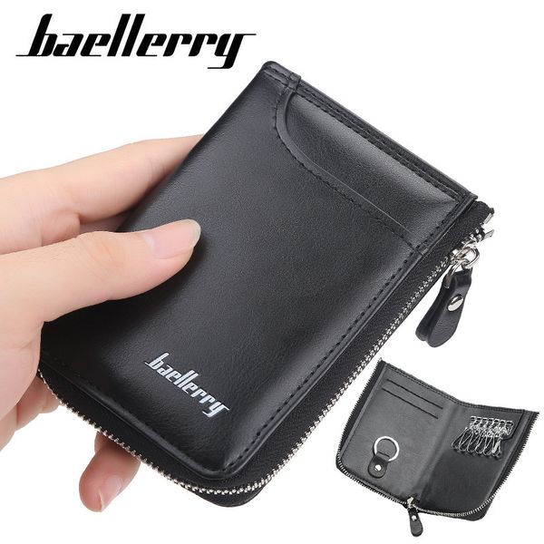 baellerry vertical men's wallet zipper car leisure key chain multifunctional card bag, Red;black
baellerry vertical men's wallet zipper car leisure key chain multifunctional card bag, Red;black