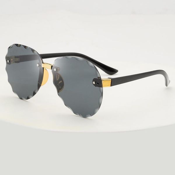 products 7702 fashion rimless trimmed children's sunglasses, wave lace ocean lens trendy glasses sunglasses, Blue
products 7702 fashion rimless trimmed children's sunglasses, wave lace ocean lens trendy glasses sunglasses, Blue