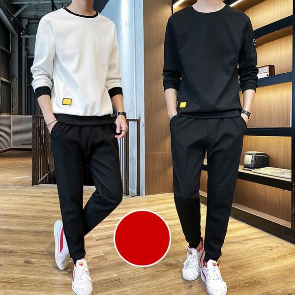 men's tracksuits product two-piece fashion pullover sportswear track suit hoodie autumn clothes + pants, Gray
men's tracksuits product two-piece fashion pullover sportswear track suit hoodie autumn clothes + pants, Gray