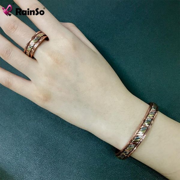 link, chain rainso women healthy copper magnetic bracelet power therapy magnets bangles jewelry sets for lovers gift, Black
link, chain rainso women healthy copper magnetic bracelet power therapy magnets bangles jewelry sets for lovers gift, Black