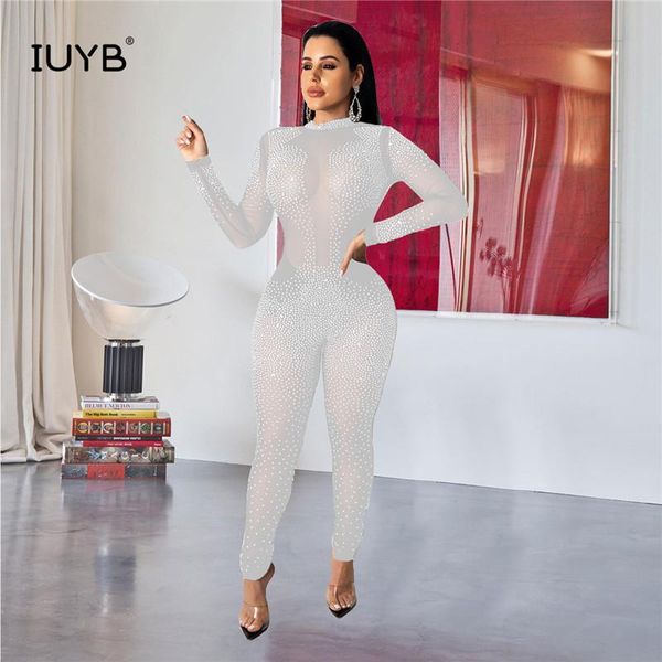 women's jumpsuits & rompers iuyb night shiny slim women 2021 junmsuit turtleneck vintage bling sequined party going out wear, Black;white
women's jumpsuits & rompers iuyb night shiny slim women 2021 junmsuit turtleneck vintage bling sequined party going out wear, Black;white