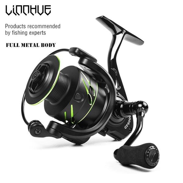 all metal fishing reel smooth silent bearings 5.0:1 max drag 10kg rock surf 2000-7000 coil spinning whell bass saltwater carp baitcasting re
all metal fishing reel smooth silent bearings 5.0:1 max drag 10kg rock surf 2000-7000 coil spinning whell bass saltwater carp baitcasting re