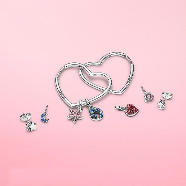 hoop & huggie 2021 genuine loved heart ear hoops earrings for women earring with charms original millie, Golden;silver
hoop & huggie 2021 genuine loved heart ear hoops earrings for women earring with charms original millie, Golden;silver