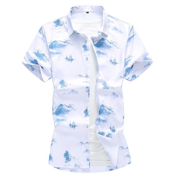 men's casual shirts chinese style creative 3d print fashion boutique short sleeve shirt summer high-quality soft comfortable luxury men, White;black
men's casual shirts chinese style creative 3d print fashion boutique short sleeve shirt summer high-quality soft comfortable luxury men, White;black