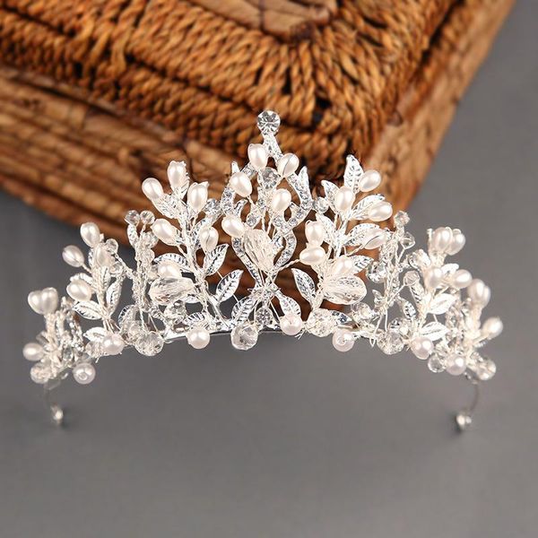 hair clips & barrettes bridal pearl crystal crown handmade wedding ornament birthday headwear, Golden;silver
hair clips & barrettes bridal pearl crystal crown handmade wedding ornament birthday headwear, Golden;silver