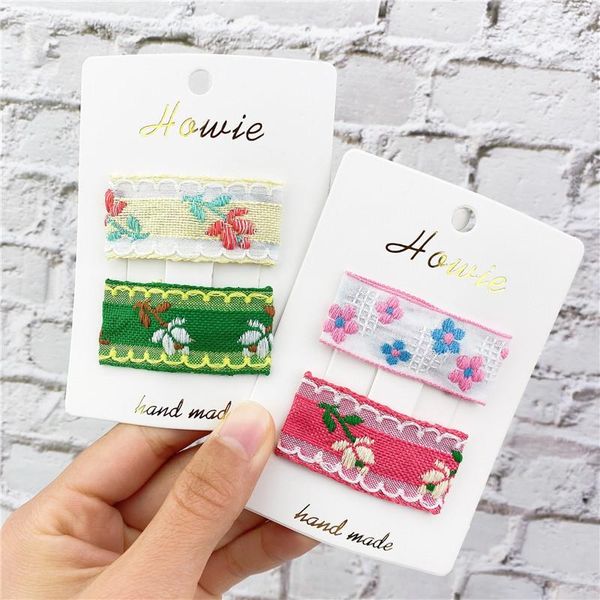 pair (2 pieces/lot) floral printed women bb clip hairgrips national style embroidery hair clips girls accessories, Slivery;white
pair (2 pieces/lot) floral printed women bb clip hairgrips national style embroidery hair clips girls accessories, Slivery;white